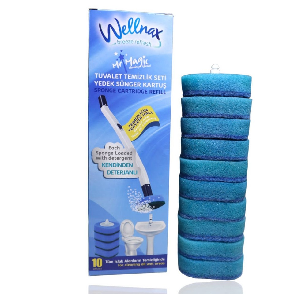 ✨ Temizlikte Kolaylık! | 20 Adet Kullan At Sünger Yedek Paketi 🧼♻️